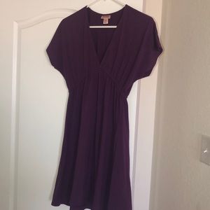 Purple Day Dress